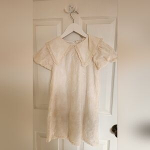 H&M Adorables Cream Dress Age 7-8